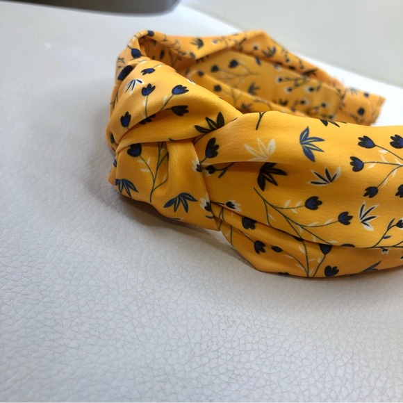 Headbands of Hope Set of 2 Gold and Navy Floral - Picture 7 of 16